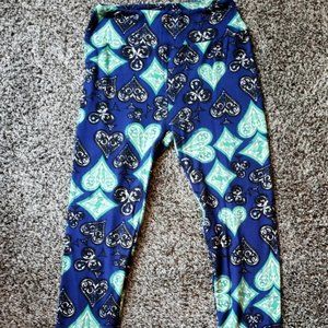 Lularoe Spades, Diamonds, Hearts, and Clubs Leggings